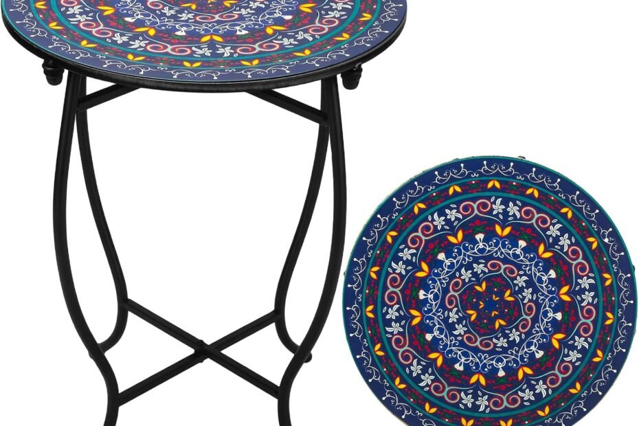 Stylish Versatility: Review of the Fashion&cool 14" Round Outdoor Side Table