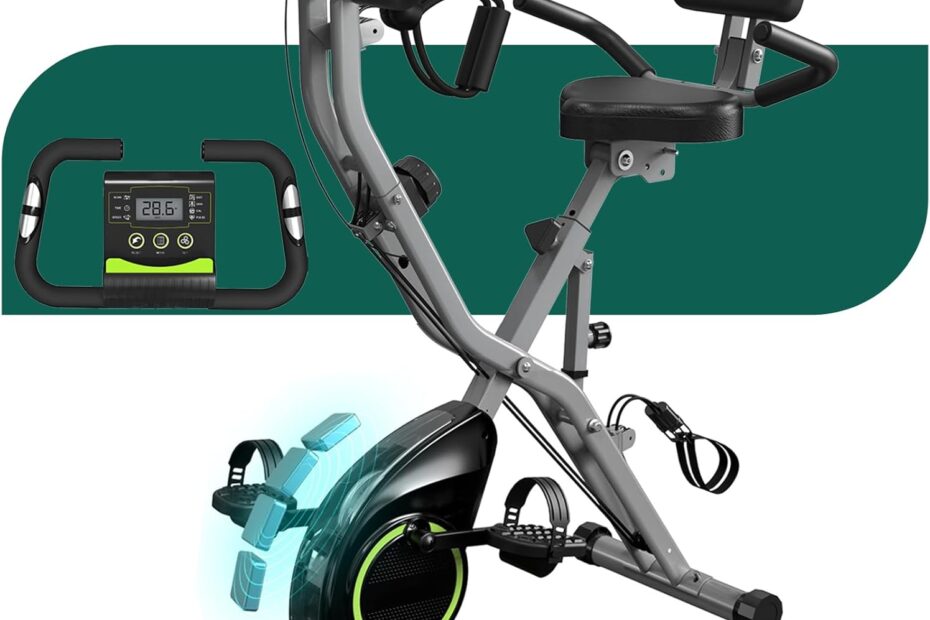 Top Picks: 5 IN 1 Foldable Exercise Bike for Seniors - A Game Changer for Home Fitness!
