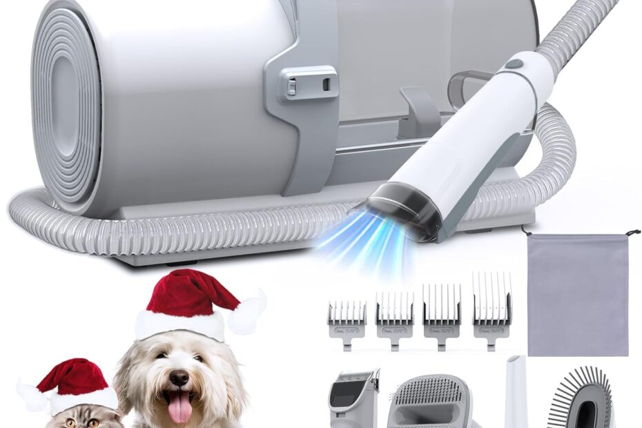 Transform Grooming with the Ultimate Dog Grooming Vacuum Kit!