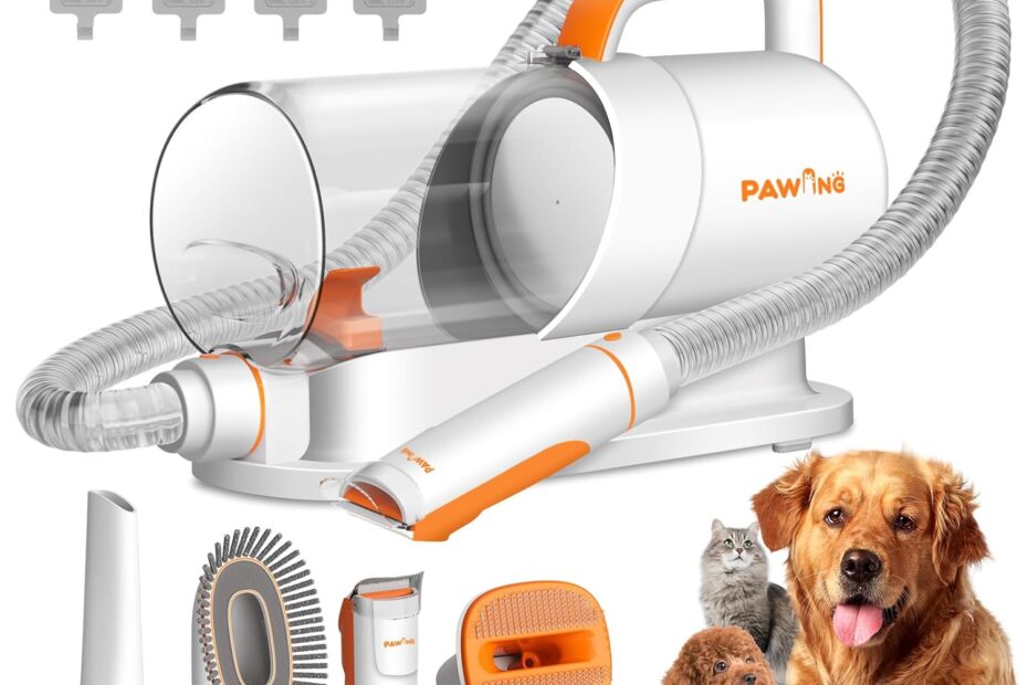 Transform Pet Grooming with the Ultimate Vacuum Kit: Say Goodbye to Shedding!
