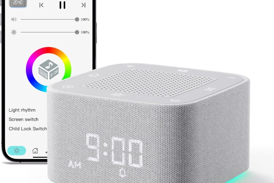 Transform Sleep: The Ultimate Sound Machine Alarm Clock for All Ages