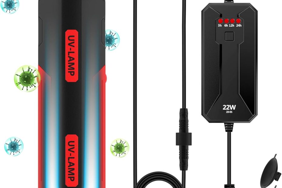 Transform Your Aquarium: Review of the 22W UV Double Tube Sanitizer Light