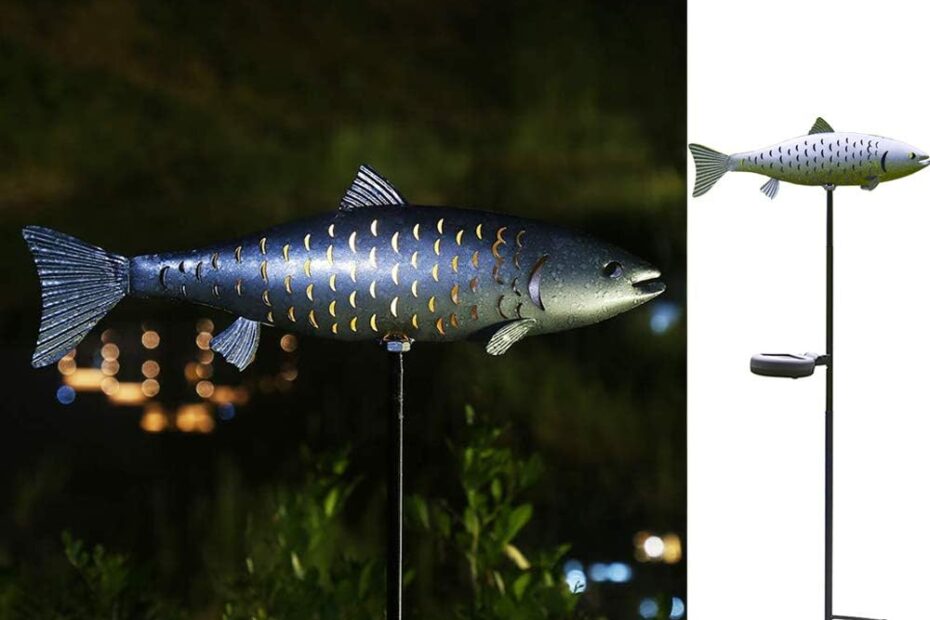 Transform Your Garden with KAIXOXIN's Stunning Solar Fish Lights!