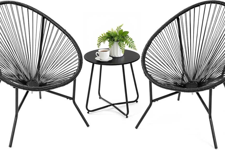 Transform Your Outdoor Space: Review of the 3 Piece Patio Bistro Set