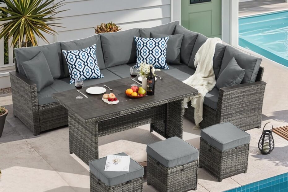 Transform Your Outdoors: The Ultimate 7-Piece Patio Furniture Set Review