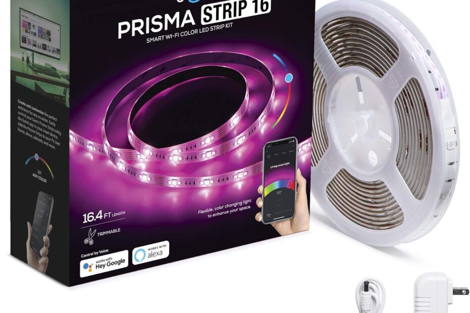 Transform Your Space: Geeni Prisma 5M Smart LED Strip Lights Review