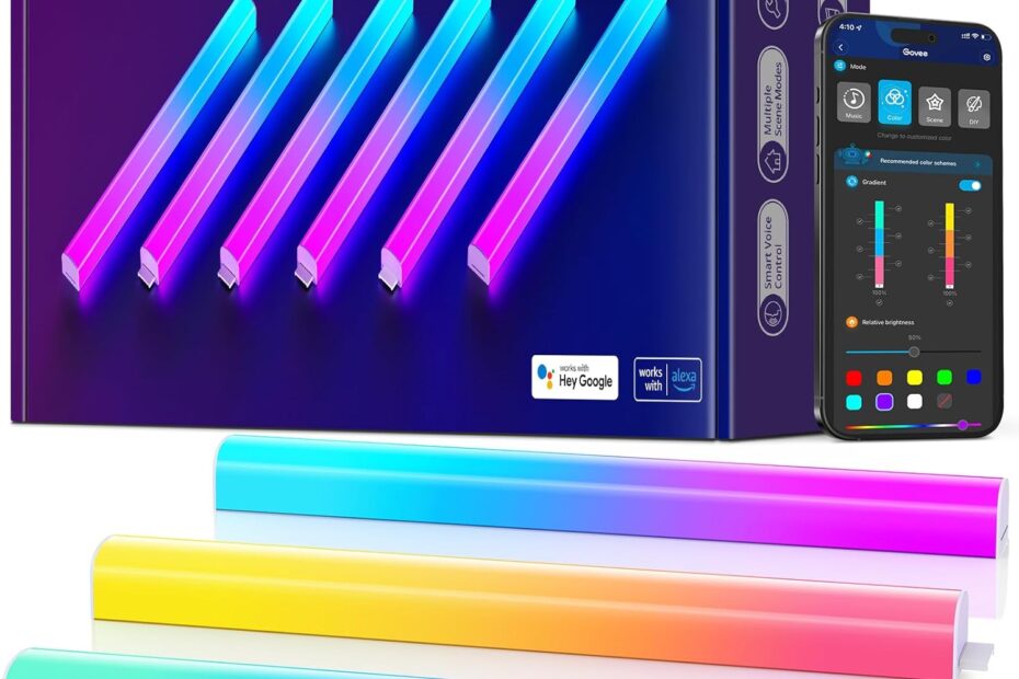 Transform Your Space: Govee Glide RGBIC Smart Wall Lights Review