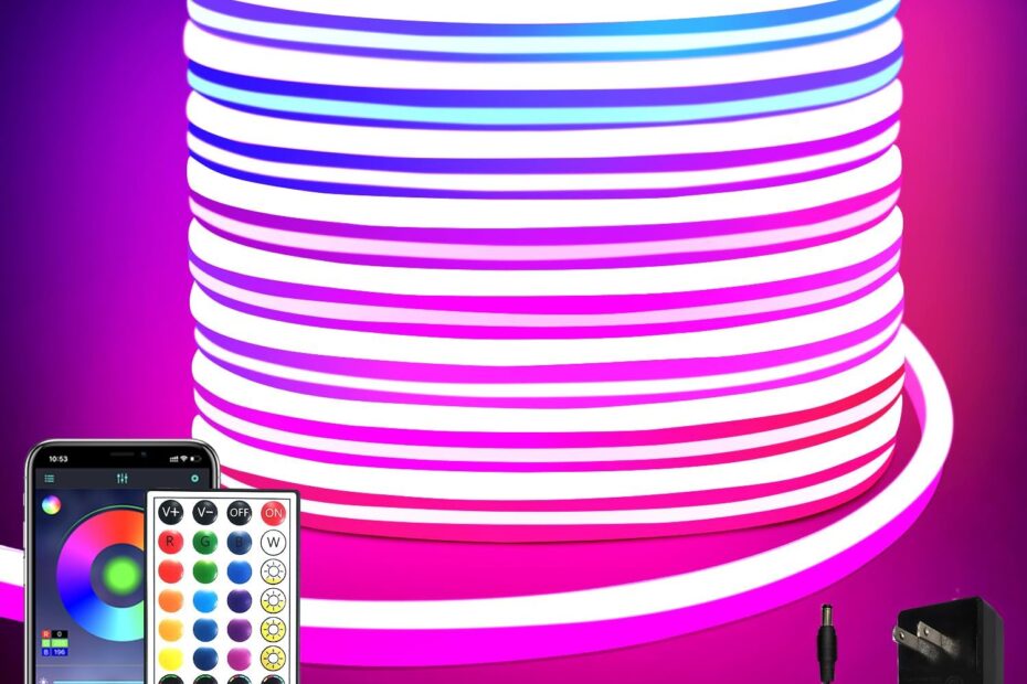 Transform Your Space: Review of 32.8ft LED Neon Lights with Remote Control