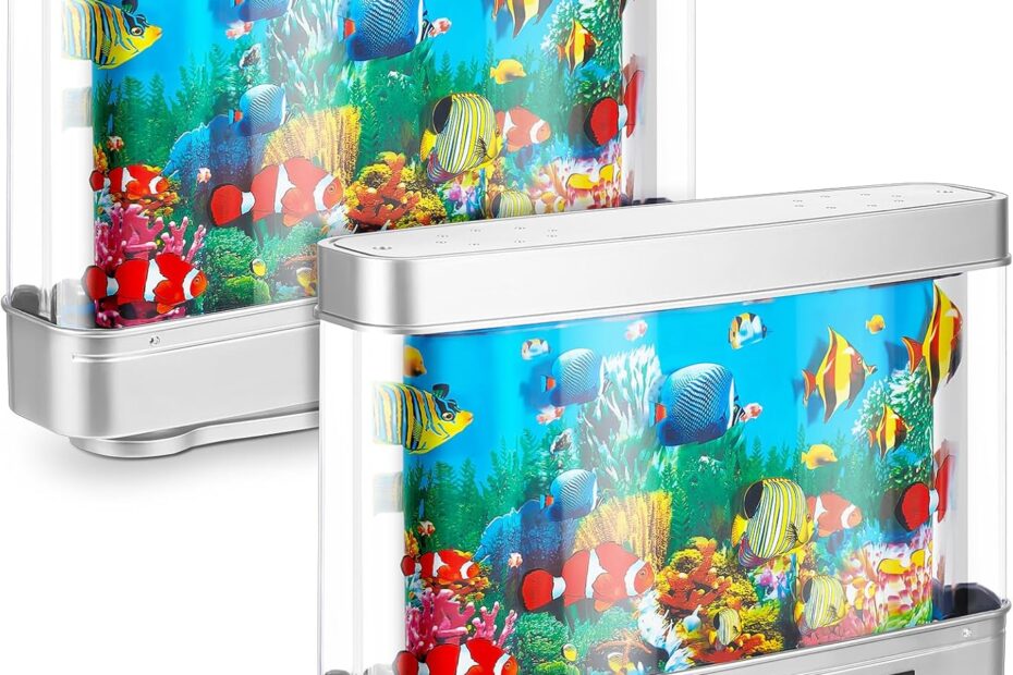 Transform Your Space: Review of the Moving Fish Tank Aquarium Lamp