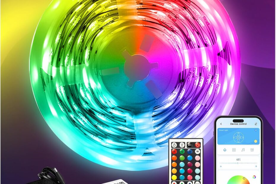 Transform Your Space with DAYBETTER 110ft LED Strip Lights: The Ultimate Smart Lighting Review!