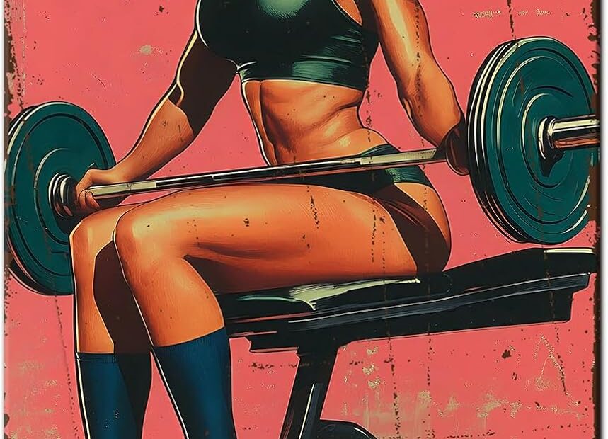 Transform Your Workout Space: Motivational Metal Gym Signs for Inspired Fitness