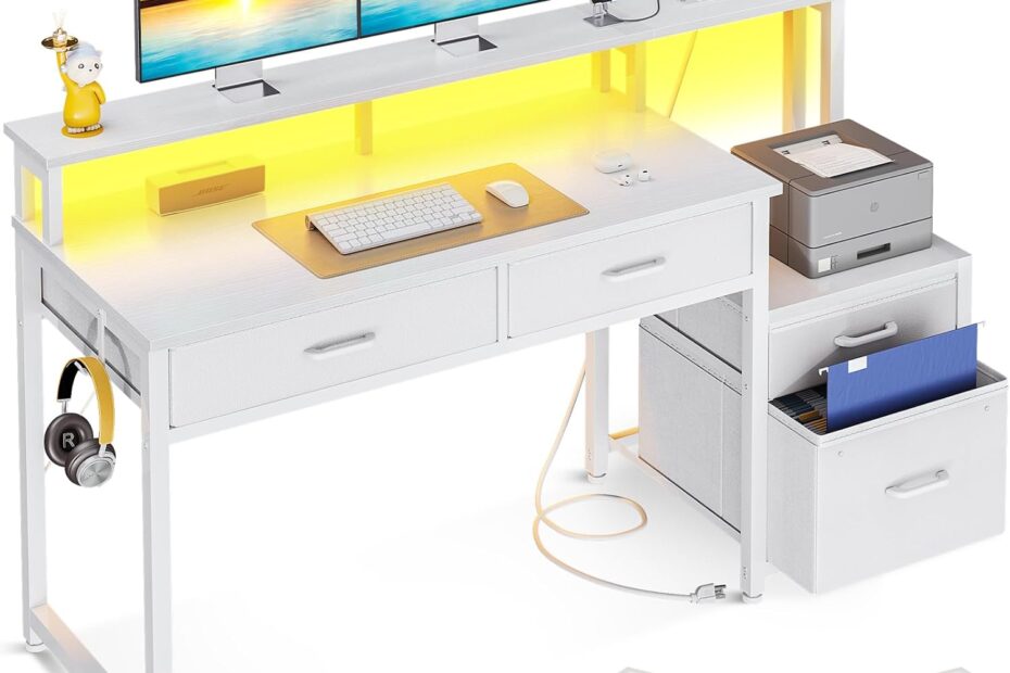 Transform Your Workspace: AODK 48-Inch Computer Desk Review