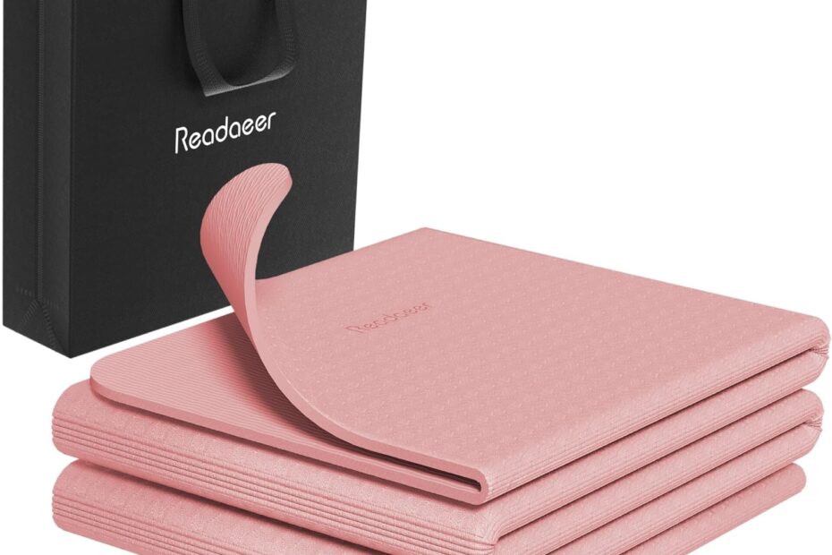 Travel-Friendly Bliss: Readaeer Foldable Yoga Mat Review