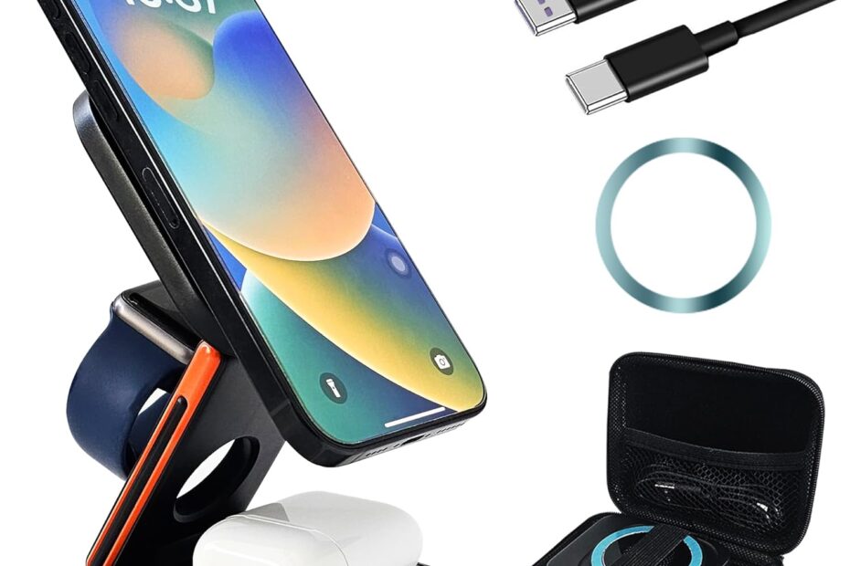 Ultimate 3-in-1 Wireless Charging Station Review: Power Up Your Devices on the Go!