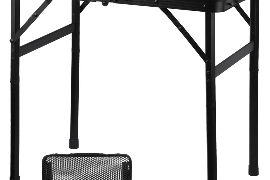 Ultimate Camping Companion: Review of the Lightweight Folding Grill Table