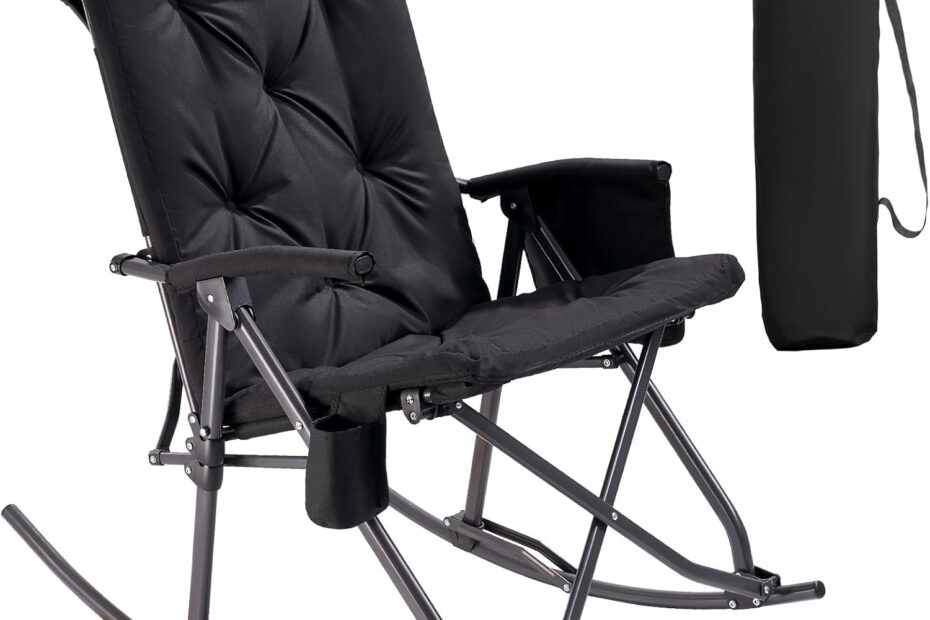 Ultimate Comfort Outdoors: Review of the Portal Folding Rocking Chair
