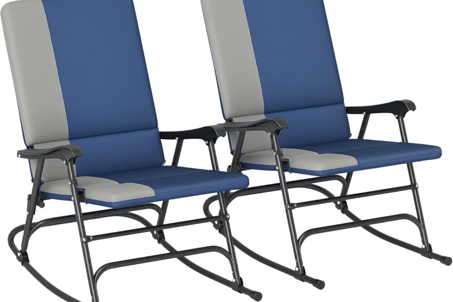 Ultimate Comfort: Review of Outsunny Folding Outdoor Rocking Chairs Set