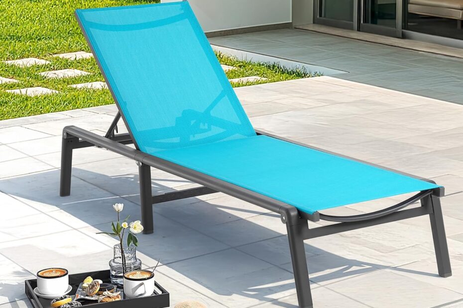 Ultimate Comfort: Review of the Aluminum Adjustable Backrest Lounge Chair for Outdoor Relaxation