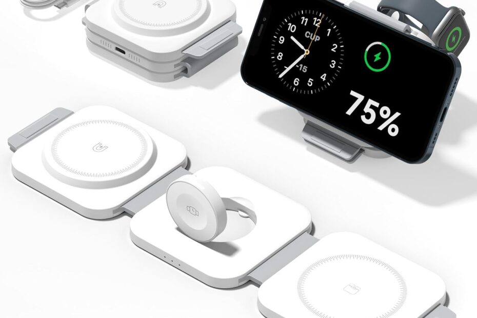 Ultimate Convenience: The 3 in 1 Charging Station for All Your Apple Devices