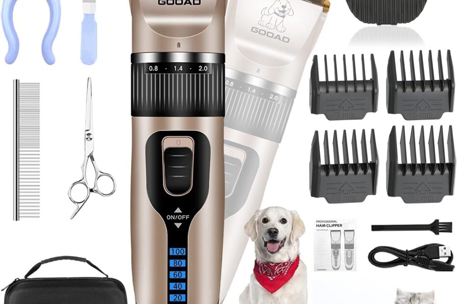 Ultimate Dog Grooming Clippers: Quiet, Cordless & Perfect for All Breeds