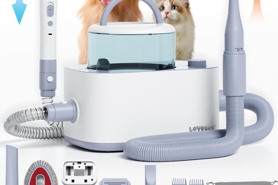 Ultimate Dog Grooming Vacuum Kit: Say Goodbye to Shedding!