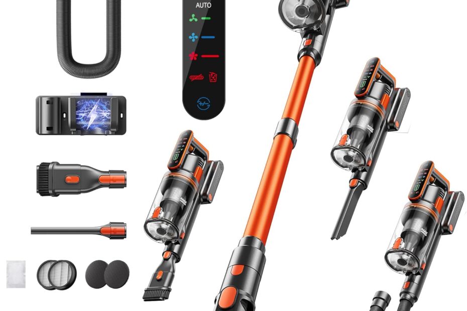 Unleash Clean: The Ultimate Cordless Vacuum for Homes and Pets!