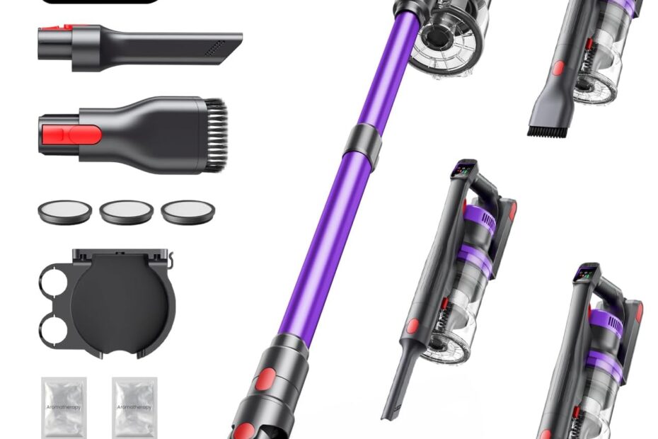 Unleash Clean with the Ultimate Cordless Vacuum: Review of the 550W Anti-Tangle Powerhouse!