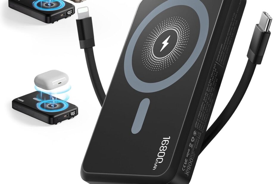 Unleash Power on the Go: 2025 Magnetic Wireless Power Bank Review