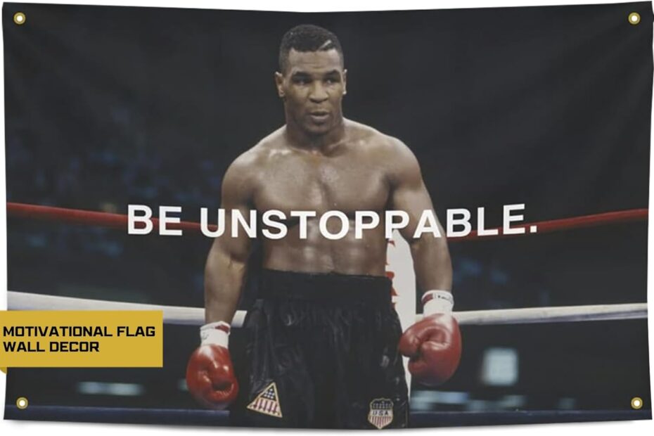 Unleash Your Potential: Review of the Gold Trident Be Unstoppable Motivational Gym Banner