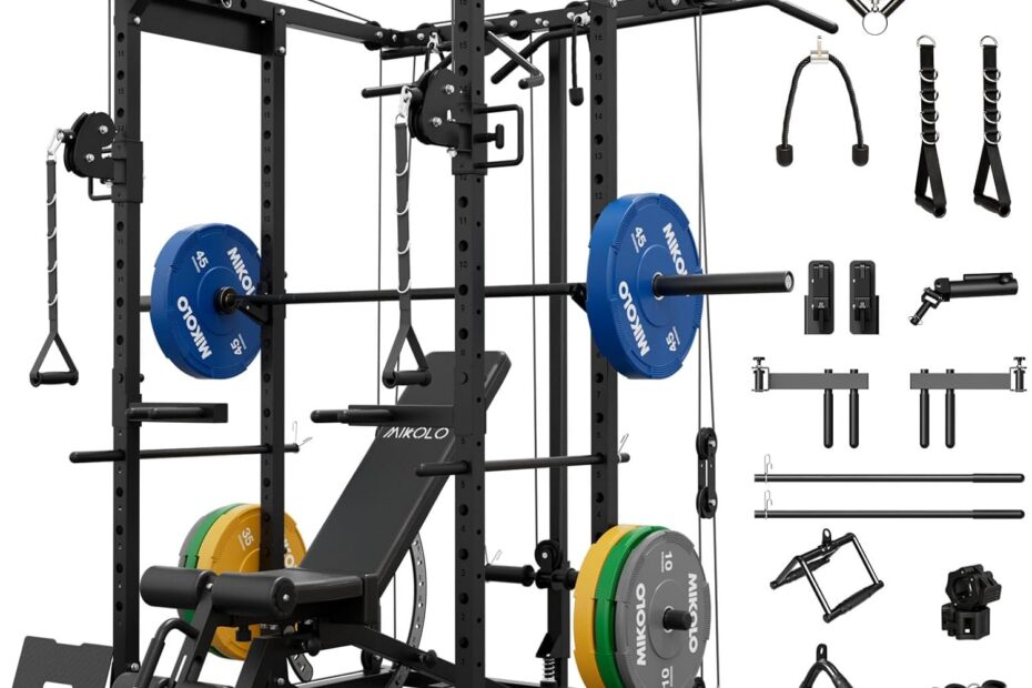 Unleash Your Strength: Mikolo Power Cage Review - The Ultimate Home Gym Upgrade!