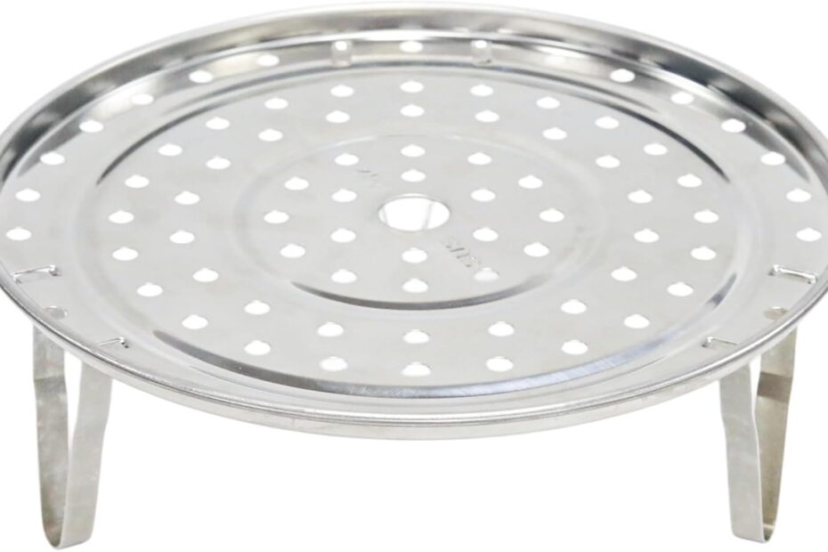 Unleashing Flavor: Review of the 8.66" Stainless Steel Steaming Rack for Perfect Meals!