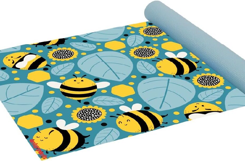 Unroll Fun: Discover the Perfect Kids Yoga Mat for Home and Travel!