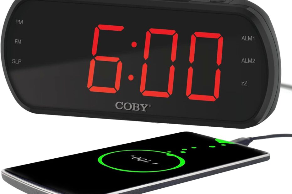 Wake Up Right: Coby Dual Alarm Clock Review - Your Ultimate Bedside Companion!