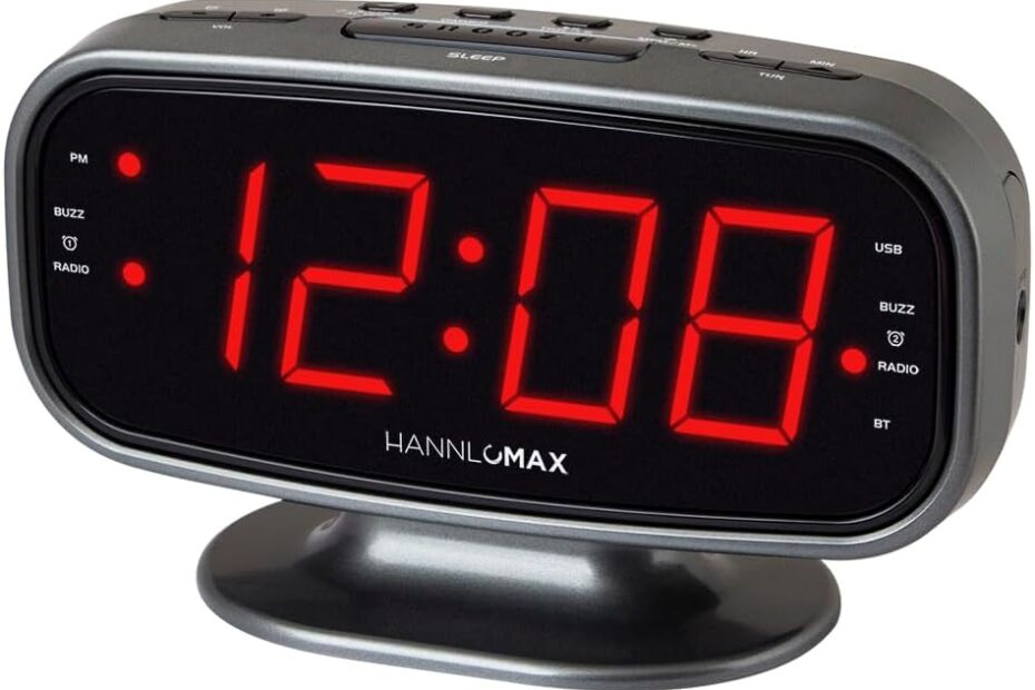 Wake Up to Music: HANNLOMAX HX-153CR Bluetooth Alarm Clock Review