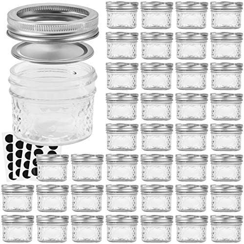 40-Pack VERONES Mason Jars: Perfect for Canning, Crafts, and Creative Gifts!