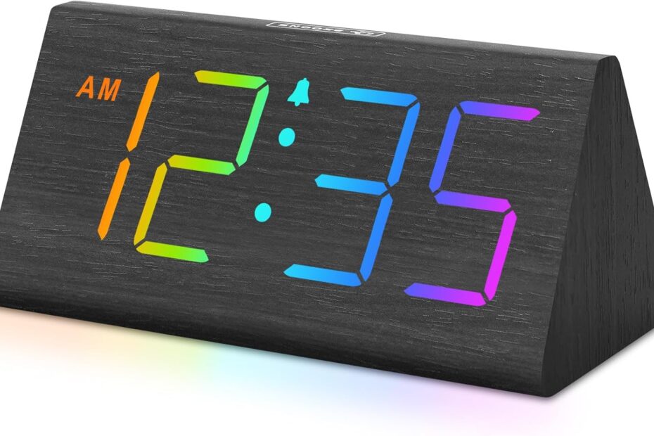 Awaken in Style: DreamSky Wooden Digital Alarm Clock Review