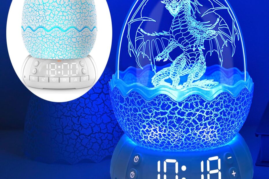 Awaken Your Senses: Review of the Dragon Egg Alarm Clock & Bluetooth Speaker