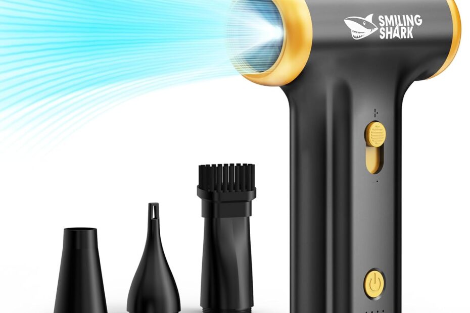 Breathe New Life into Your Gadgets: The Smiling Shark Cordless Air Duster Review