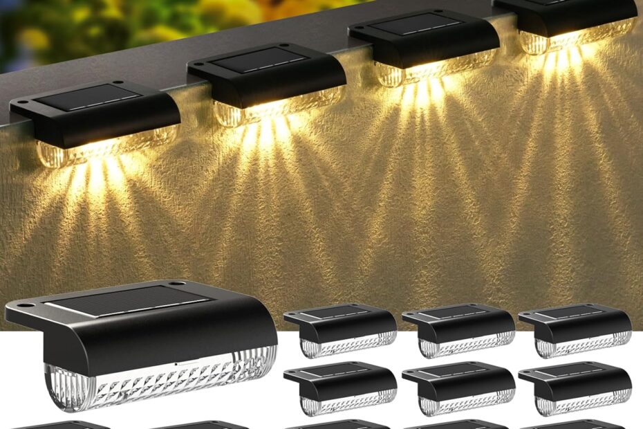 Brighten Your Outdoors: Honest Review of 16 Pack Solar Step Lights