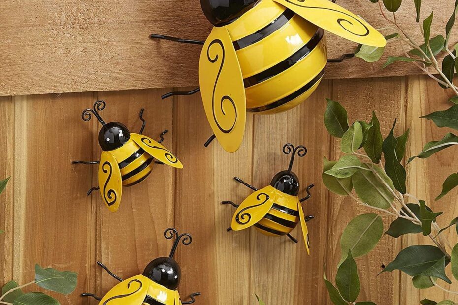 Buzzing Beauty: Yungeln's 3D Metal Bumble Bee Wall Art Review