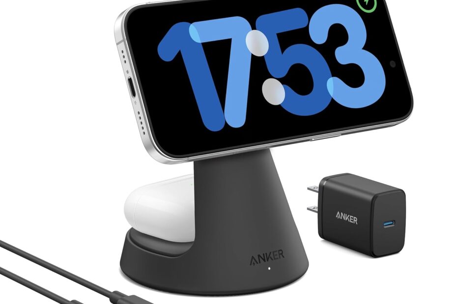 Charge in Style: The Ultimate Anker 2-in-1 MagSafe Stand Review