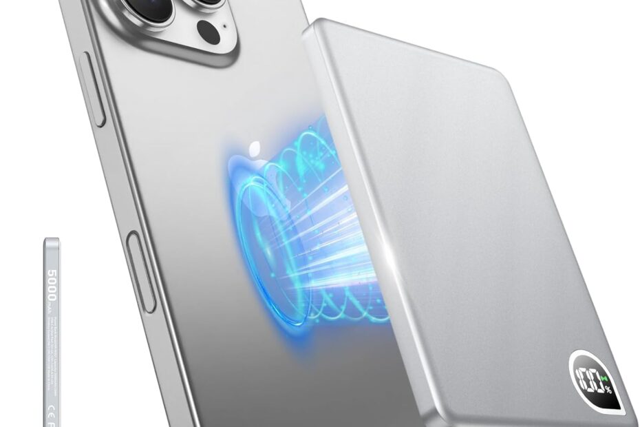 Charge On-the-Go: The Ultimate 0.3" Ultra Slim 5000mAh Magnetic Power Bank Review!