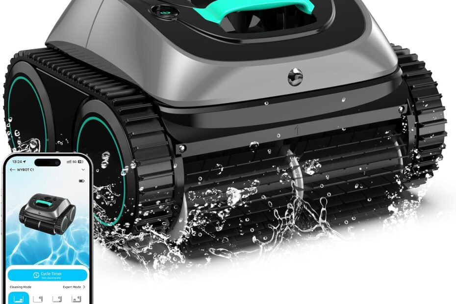 Dive into Clean: The Ultimate 2025 WYBOT C1 Pool Robot Vacuum Review!