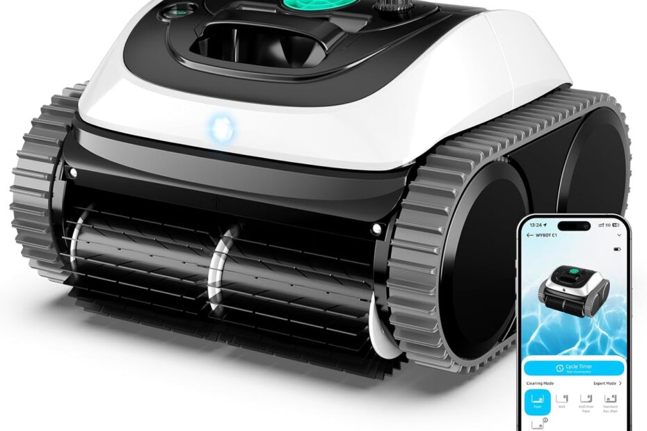 Dive into Clean with the WYBOT C1: The Ultimate Robotic Pool Vacuum Review!