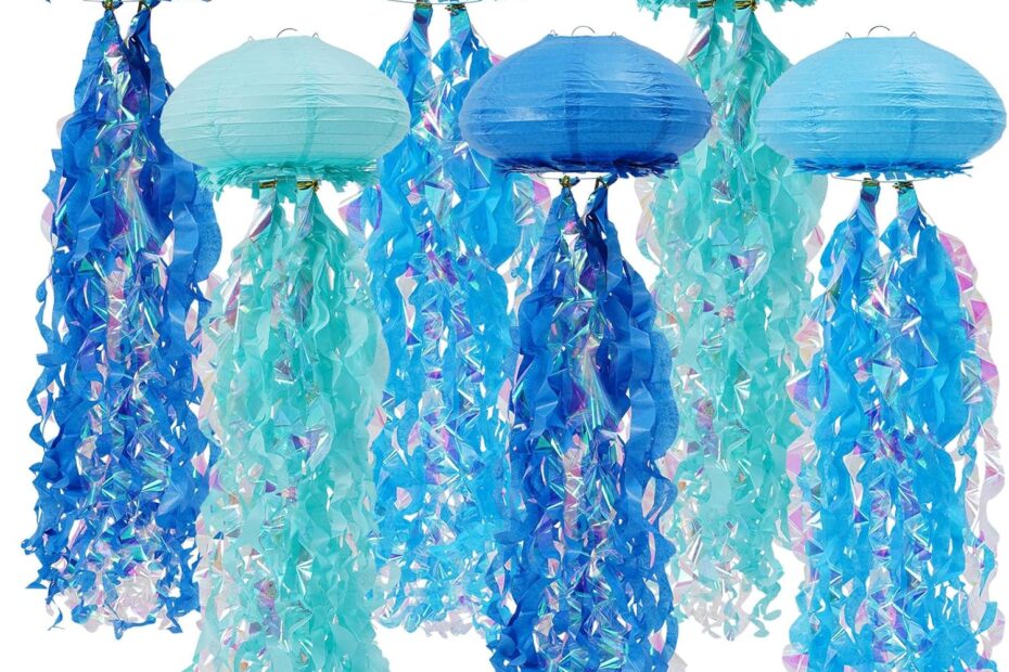Dive into Fun: Mermaid Birthday Decorations and Jellyfish Lanterns Review!