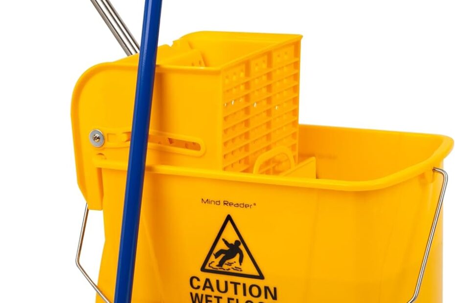 Effortless Cleaning: Review of the Mind Reader Mop Bucket with Wringer