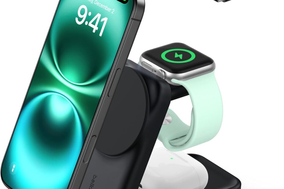 Elevate Your Charging Game: Belkin 3-in-1 MagSafe Charger Review