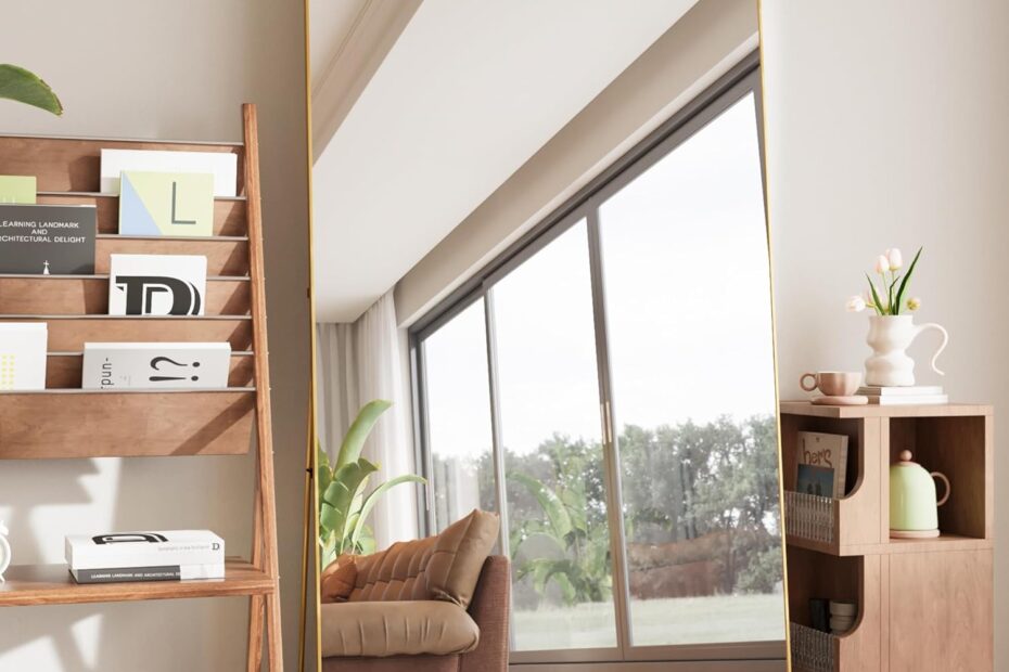 Elevate Your Space with the FANYUSHOW Elegant Full Length Mirror: A Must-Have for Any Home!