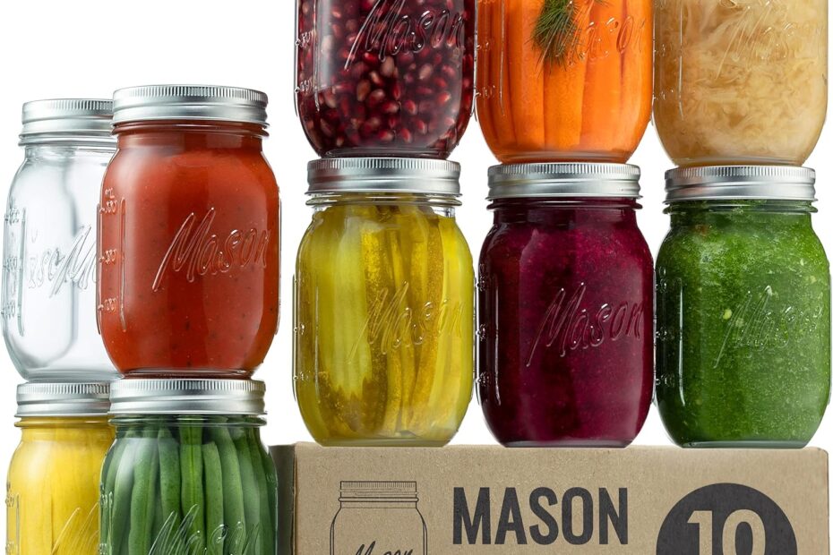 Elevate Your Storage: Review of Paksh Novelty Mason Jars for Canning & More!