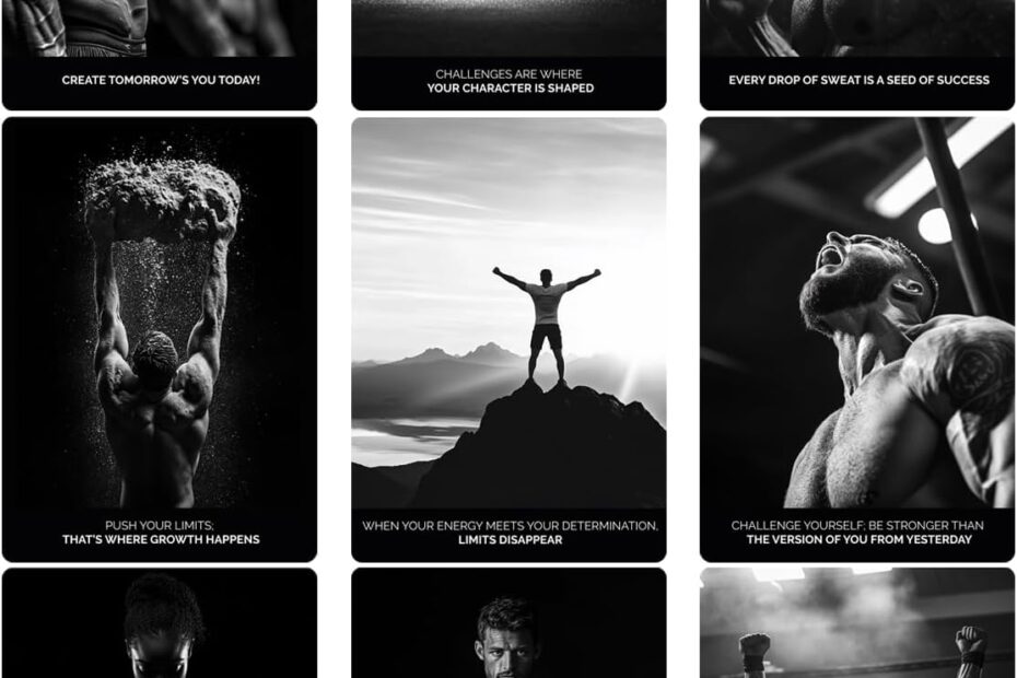 Elevate Your Workout: Review of Bqw Motivational Gym Posters